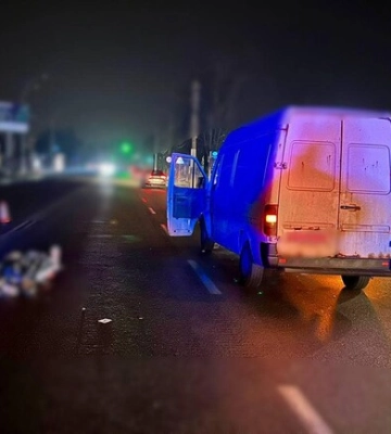 В Броварах микроавтобус насмерть сбил мужчину: подробности