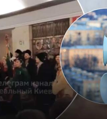 Во время воздушных тревог киевляне пели колядки в метро: увлекательное видео