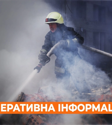На Харьковщине из-за обстрела загорелся объект критической инфраструктуры