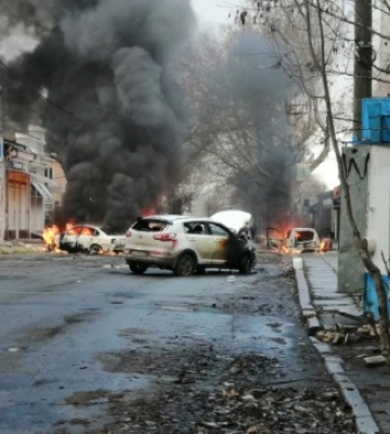 Росіяни за добу сім разів атакували Херсон