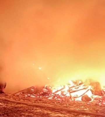Через несправну пічку у пожежі загинув 58-річний волинянин (фото, відео)