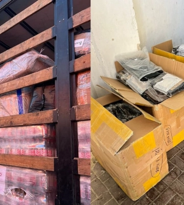 Львівські митники вилучили одягу на 900 тис. грн, який ввозили під виглядом гуманітарки