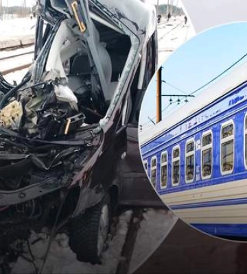 На Львівщині у ДТП з поїздом загинув водій авто та 8-річна дитина