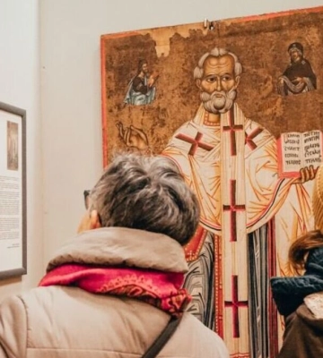 У Львові представили відреставровану 300-річну ікону святого Миколая