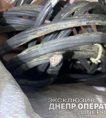 У Дніпрі затримали порушника комендантської години зі вкраденим кабелем