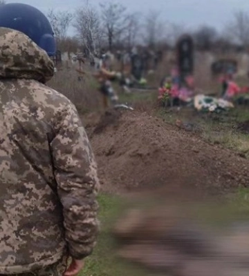 У Бериславському районі правоохоронці ексгумували чергових жертв збройної агресії рф