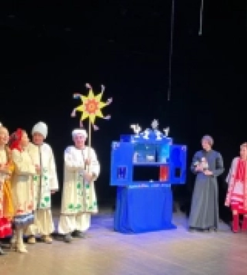 Вертеп Донеччини: актори Маріупольського театру показали прем&#039;єру в Ужгороді. ФОТО