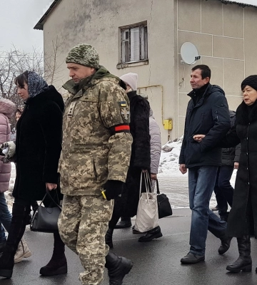 Загинув біля Бахмута: на Волині попрощалися із Героєм Дмитром Стасем