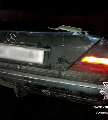 ДТП у Луцьку: водій авто в’їхав в автомобіль, який зупинився на світлофорі