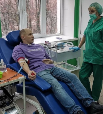 У Луцьку стартував триденний марафон зі здачі крові