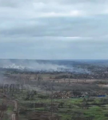 Бійці бригади з Дніпропетровської області показали кадри оборони Соледару. Відео