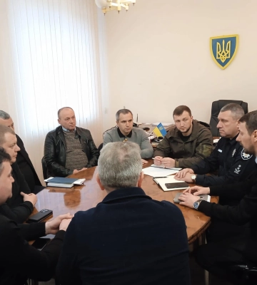 Керівник поліції охорони Закарпаття провів робочі зустрічі із представниками влади Тячівського та Хустського районів