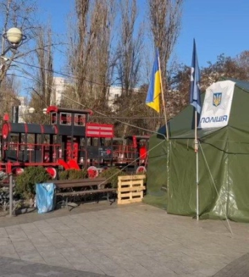 В Одесі поліцейські облаштували додаткові пункти обігріву