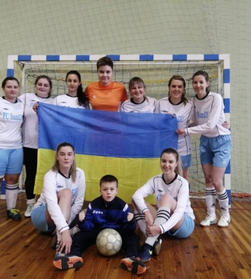 У Cумах провели футзальний турнір серед жіночих команд