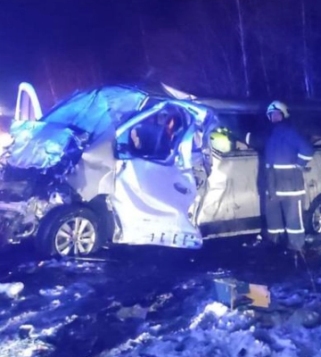 Внаслідок жахливої трощі двох мікроавтобусів в Олевській громаді три людини загинули, шість – травмувалися