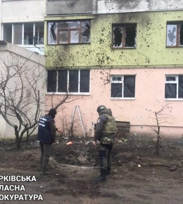 Правоохранители показали последствия обстрелов Купянска 