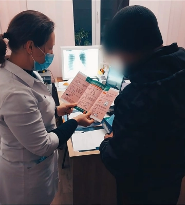 За пів року на Рівненщині обстежили 240 людей, які контактують з хворими на туберкульоз