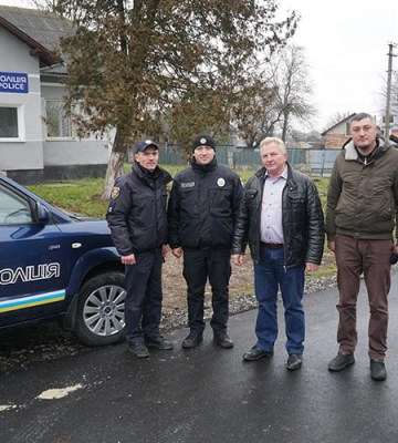 Проєкт «Поліцейський офіцер громади» запрацював на території Білецької громади Тернопільщини