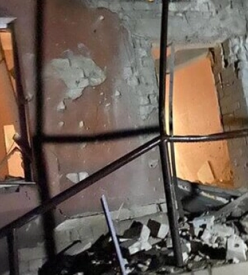 Росіяни обстріляли пологовий будинок у Херсоні. ФОТОрепортаж