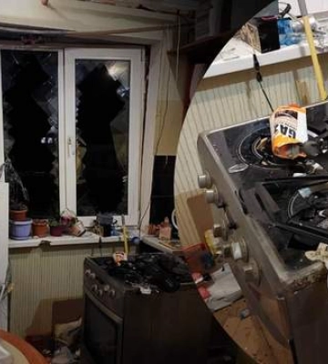 В Киеве произошел взрыв газового баллона в многоэтажке, видео