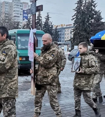 У Луцьку попрощалися з військовим льотчиком-штурманом з Волині