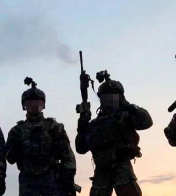 Бойцы ССО опубликовали кадры высадки на остров Змеиный. ВИДЕО