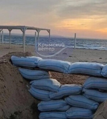 Россия строит укрепления в оккупированном Крыму, - СМИ. ФОТОрепортаж