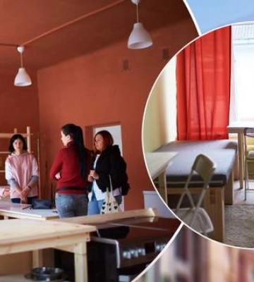 В Івано-Франківську волонтери облаштували комфортне житло для 140 переселенців