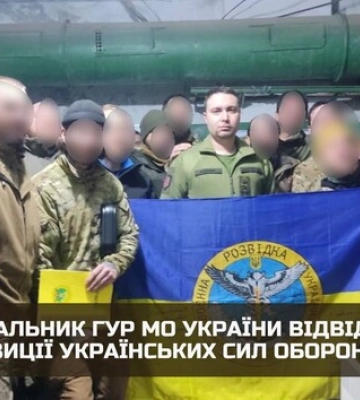 Буданов відвідав передові позиції українських військових у Бахмуті