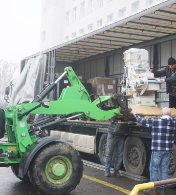 Охтирська лікарня отримала гуманітарну допомогу на суму понад 2 мільйони гривень