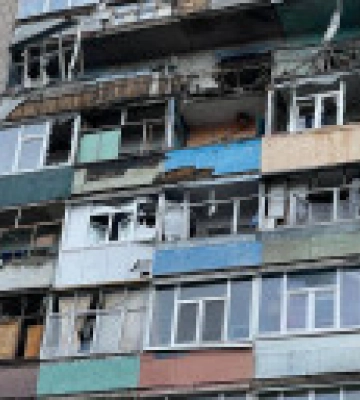 рашисти вдарили по житловій багатоповерхівці в селі під Куп&#039;янськом - ОВА