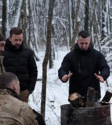 Голова Закарпатської ОВА разом з командою відвідали передові позиції наших бійців 101-ї бригади ТрО
