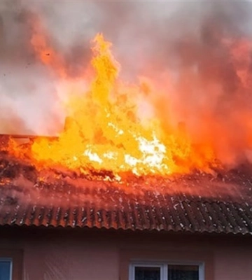 В Рені під час пожежі загинула людина