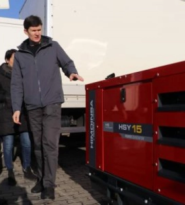 Закарпаття отримало партію генераторів від європейських партнерів
