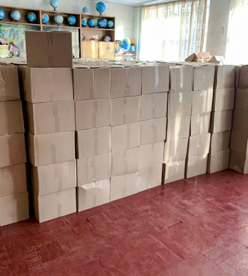Миколаїв отримав до новорічних свят 7200 продуктових наборів для родин з дітьми