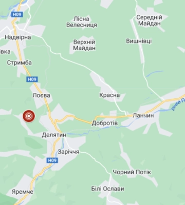 На Івано-Франківщині зафіксували землетрус магнітудою 2,4