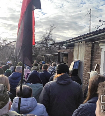 Криворіжці попрощались із загиблим захисником Тимофієм Семкою