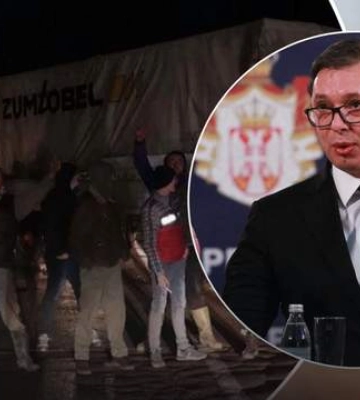 Президент Сербії Вучич закликав сербів на півночі Косова розбирати барикади, оскільки він отимав гарантії від західних країн