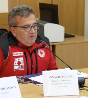 Італійський Червоний Хрест передав Житомиру проєктну документацію модульних будиночків для ВПО