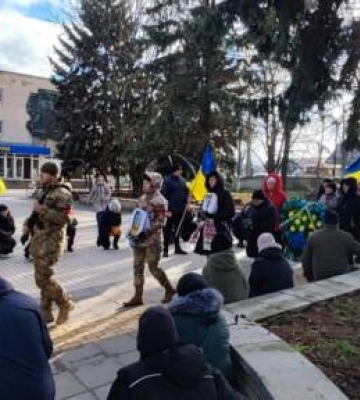 Знам’янська громада попрощалась із загиблим воїном 