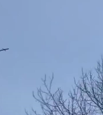 Нацгвардия показала перехват российской ракеты в Киевской области — видео