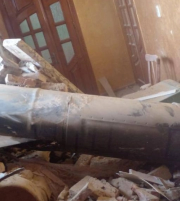 Ракета росіян прилетіла в будинок на Івано-Франківщині і не вибухнула