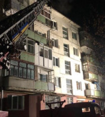 У Білій Церкві при ліквідації пожежі з багатоповерхівки евакуювали 65 мешканців