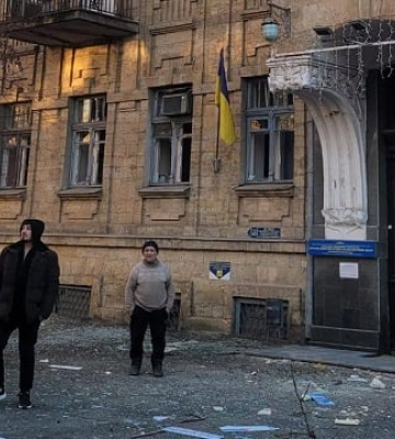 Окупанти пошкодили кардіологічний диспансер у Херсоні, двоє постраждалих — ОП
