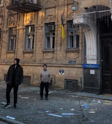 У Херсоні під обстріл потрапив обласний кардіодиспансер, є поранені