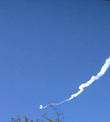В небе над Киевом сбили российскую ракету