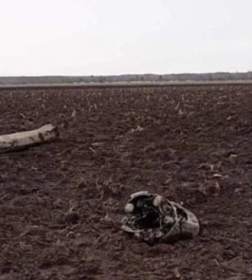 У Брестській області РБ впала ракета – соцмережі