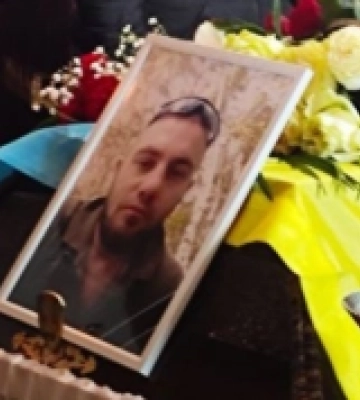 Свалява прощається із полеглим на війні героєм Володимиром Дев&#039;яном