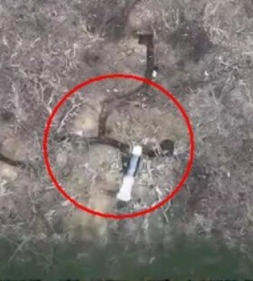 Аеророзвідка Нацгвардії нищить окупантів на бахмутському напрямку. ВIДЕО