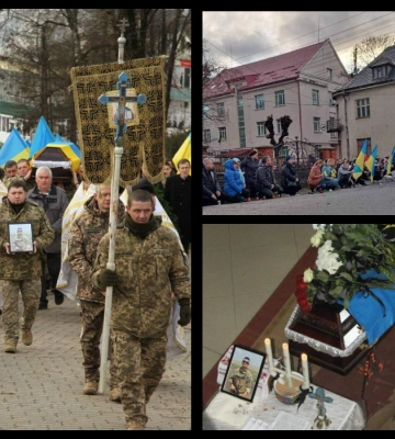 Сльози &quot;текли рікою&quot;: на Закарпатті попрощалися із 22-річним Героєм (ФОТО)